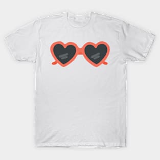 heart glasses T-Shirt